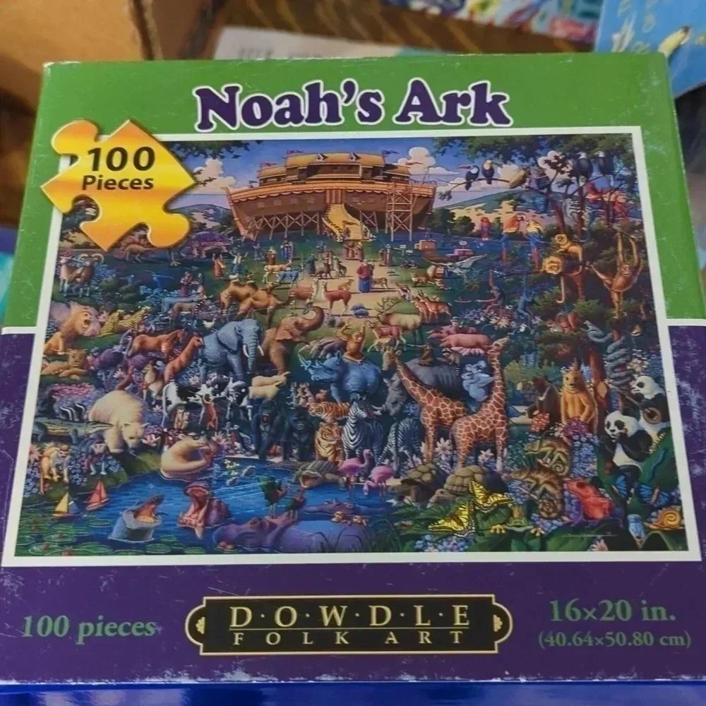 Noah's  Ark Puzzle 100pcs - Picture 7 of 7